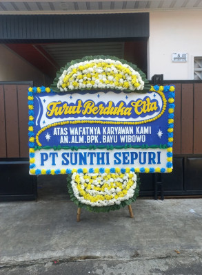 Papan Bunga Duka di Bulang Lintang